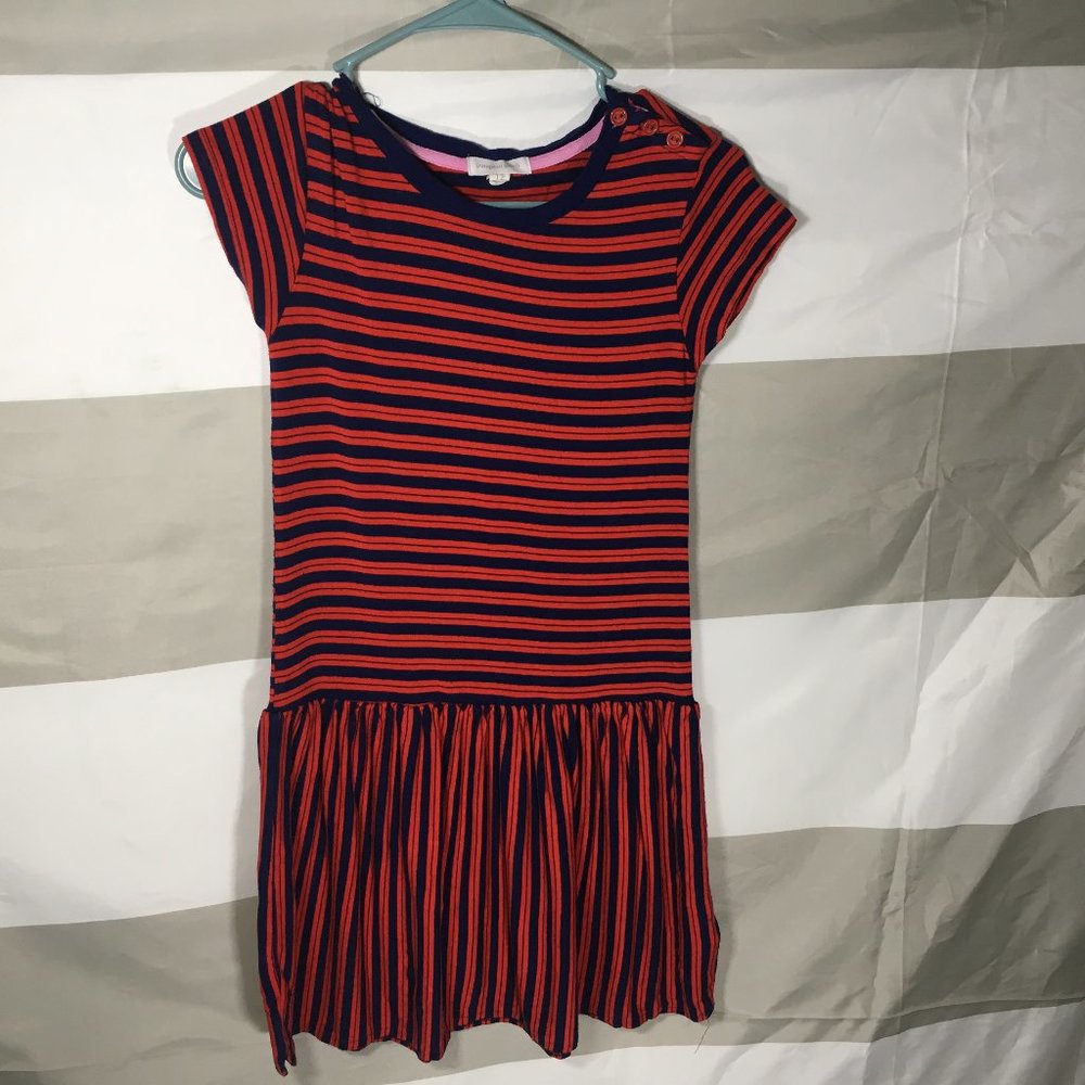 Pumpkin Patch Red Blue striped Dress size 12